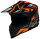 iXS Motocrosshelm iXS363 2.0 matt schwarz-orange-anthrazit S