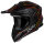 iXS Motocrosshelm iXS189FG 2.0 matt schwarz-rot 2XL