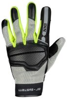 iXS Classic Handschuh Evo-Air schwarz-hell grau-neon gelb M