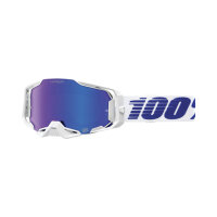100% Armega HIPER Goggle Izi - Mirror Blue