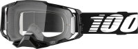 100% Armega Goggle Black - Clear Lens