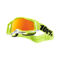 100% Racecraft 2 Goggle Yellow - Mirror Red