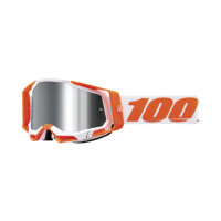 100% Racecraft 2 Goggle Orange - Mirror Silver