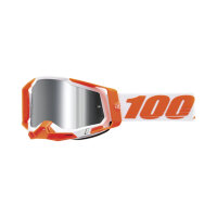 100% Racecraft 2 Goggle Orange - Mirror Silver