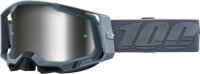 100% Goggles Racecraft 2 Battleship -Mirror Silver Lens