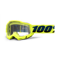 100% Accuri 2 Goggle Fluo/Yellow - Clear Lens