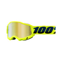 100% Accuri 2 Goggle Fluo/Yellow - Mirror Gold