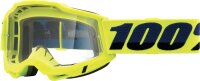 100% Accuri 2 OTG Goggle Fluo/Yellow - Clear Lens