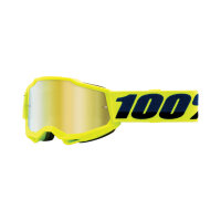 100% Goggles Accuri 2 Junior Fluo-Yellow -Mirror Gold