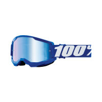 100% Strata 2 Goggle Blue - Mirror Blue