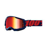 100% Goggles Strata 2 Masego -Mirror Red Lens