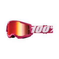 100% Goggles Strata 2 Fletcher -Mirror Red