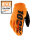 100% Handschuhe Brisker orange M