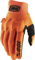 100% Cognito D3O Gloves fluo orange/black 2XL