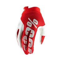 100% Handschuhe iTrack rot-weiss S