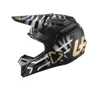Motocrosshelm GPX 5.5 Composite schwarz-weiss-gold L