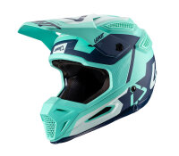 Motocrosshelm GPX 5.5 Composite grün-blau-weiss M