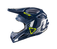 Motocrosshelm GPX 4.5 blau-weiss-grün L