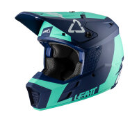 Motocrosshelm GPX 3.5 grün-blau XL