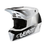 Helm inkl. Brille 7.5 V22 Uni weiss L