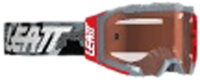 Helmet Kit Moto 8.5 V24 Forge grau-rot-weiss 2XL