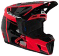 Leatt Helmet Kit Moto 7.5 V24 Red rot-schwarz L