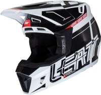 Leatt Helmet Kit Moto 7.5 V24 Blk/Wht schwarz-weiss L
