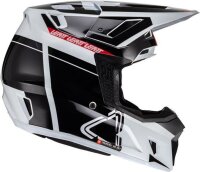 Leatt Helmet Kit Moto 7.5 V24 Blk/Wht schwarz-weiss XL