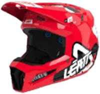 Leatt Helmet Kit Moto 3.5 V24 Red rot-schwarz-weiss M