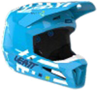 Leatt Helmet Moto 2.5 V24 Cyan blau-weiss M