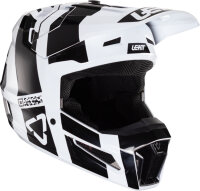 Leatt Helmet Moto 3.5 Jr V24 schwarz-weiss L