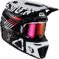 Leatt Helmet Kit Moto 9.5 Carbon 23 - Wht Carbon/White M