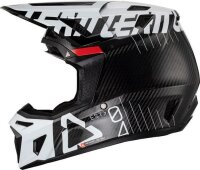 Leatt Helmet Kit Moto 9.5 Carbon 23 - Wht Carbon/White XS