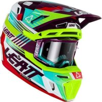Helmet Kit Moto 8.5 23 - Neon Neon M