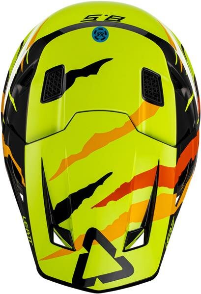 Helmet Kit Moto 8.5 23 - Citrus Tiger Citrus L