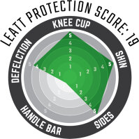 Leatt Knie Protektor 3DF Hybrid EXT schw. S/M