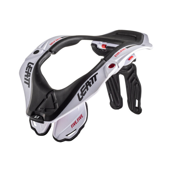 Leatt Neck Brace 5.5 White V23 weiss-schwarz S/M