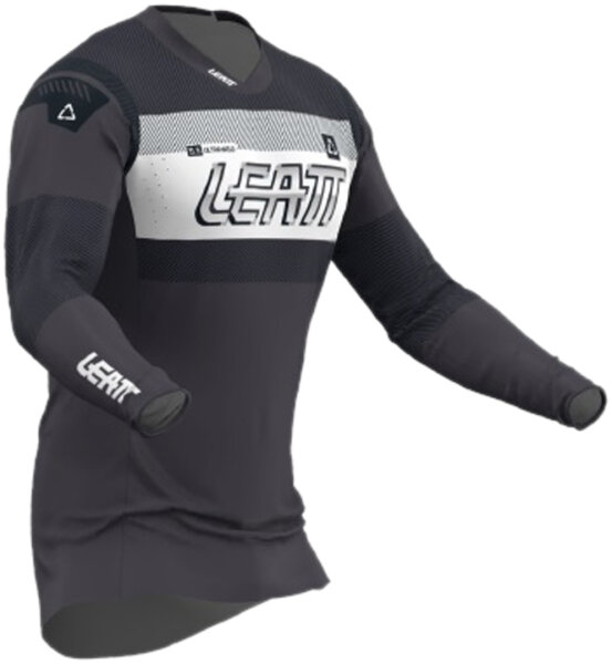 Leatt Jersey Moto 5.5 UltraWeld Graphite schwarz-grau-weiss XL