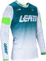 Leatt Jersey Moto 4.5 Lite Acid Fuel weiss-grün-lime L