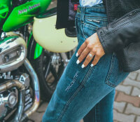 Trilobite Jeans Downtown CE AA Damen blau, Slim-Fit -