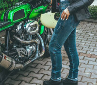 Trilobite Jeans Downtown CE AA Damen blau, Slim-Fit -