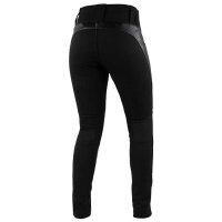 Trilobite Leder Leggings CE A Damen schwarz, Skinny-Fit -