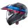 Caberg Helm Tourmax X Sarabe matt-gun metallic/schwarz-blau-rot