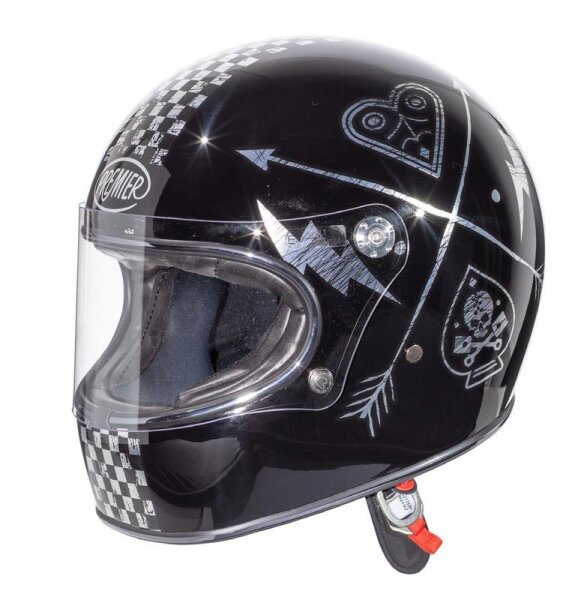 Premier Helmets Trophy NX Silver Chromed M