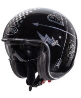 Premier Helmets Vintage Evo NX Silver Chromed XS