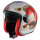 Premier Helmets Vintage Evo Pin Up OS Silver XS