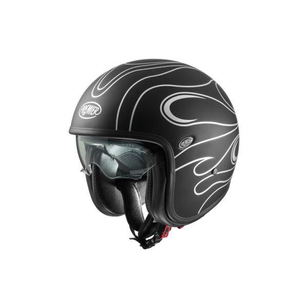 Premier Helmets Vintage FR Silver Chromed BM XS
