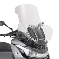 GIVI Windschild transparent, >615 x 670 mm (HxB), ABE 38743, für Voge SR4 MAX 350 (22-26)