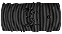 H.A.D. Multifunktionstuch Originals Stripe grau,schwarz
