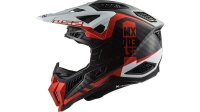 LS2 MX703 X-Force Victory Crosshelm carbon / rot /...